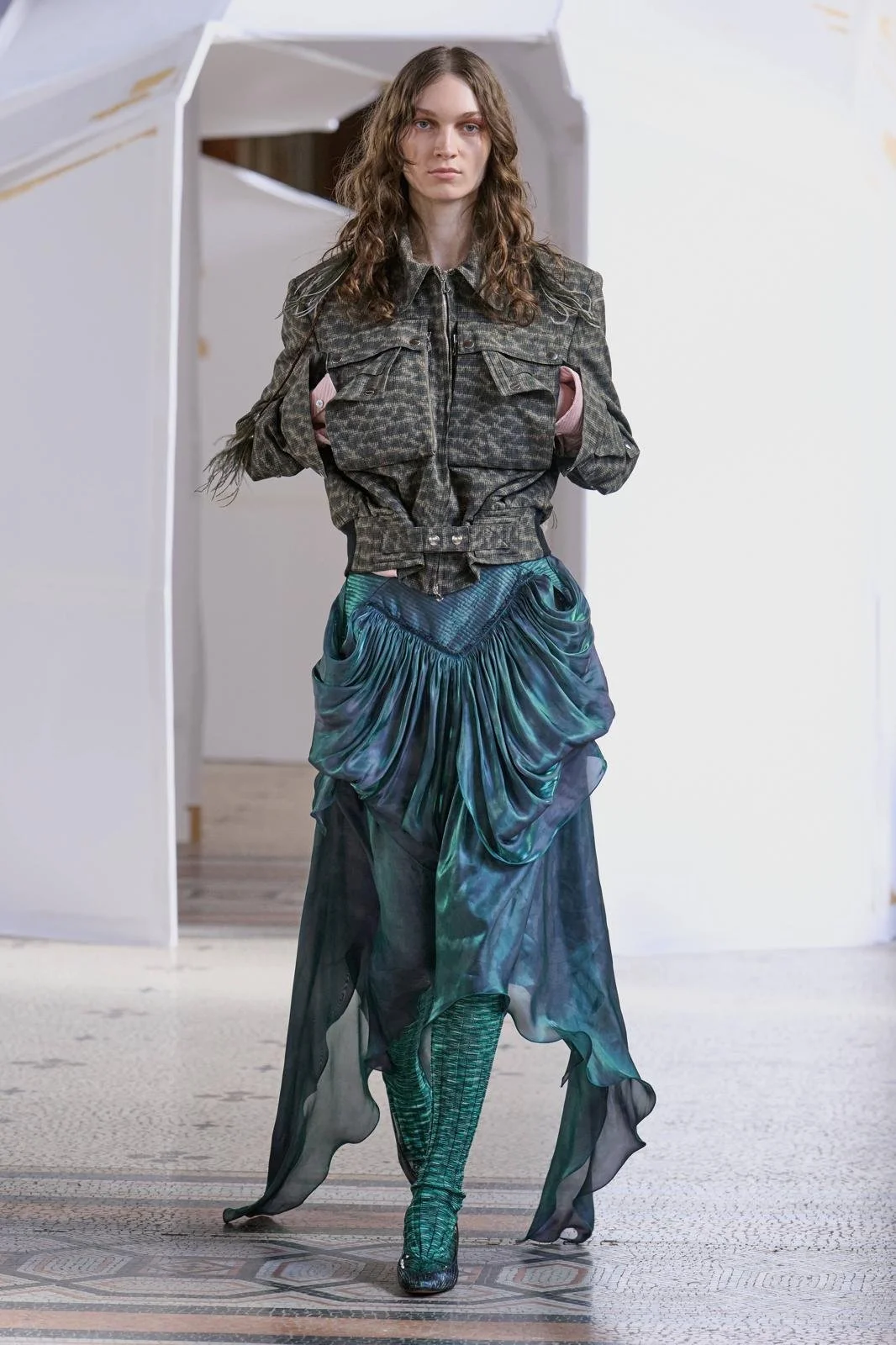 rina KIKO FOR UNIF ショートニット Kiko Kostadinov FW26 at Paris Fashion Week – runway review